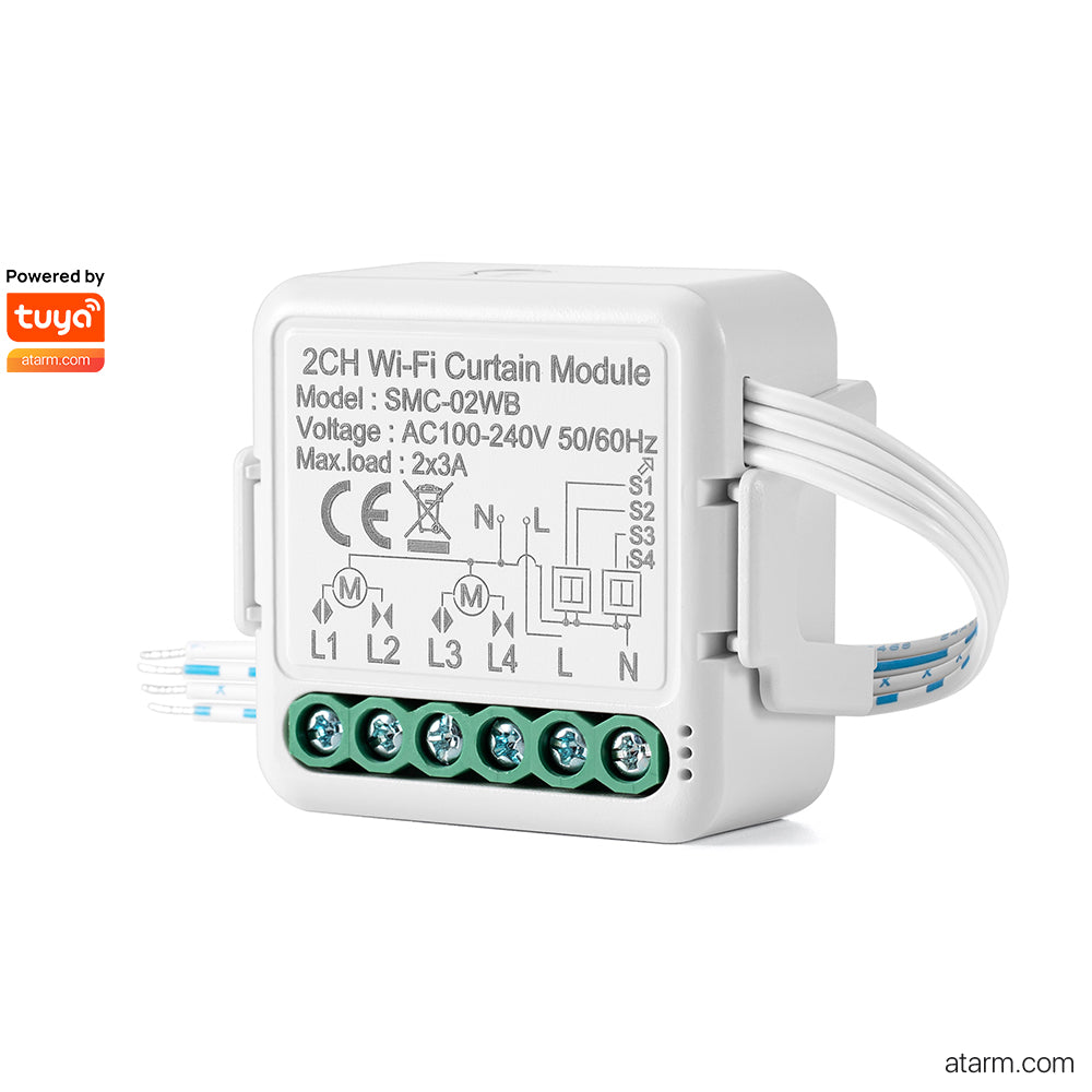 SMC-02WB 2CH Wi-Fi Curtain Module