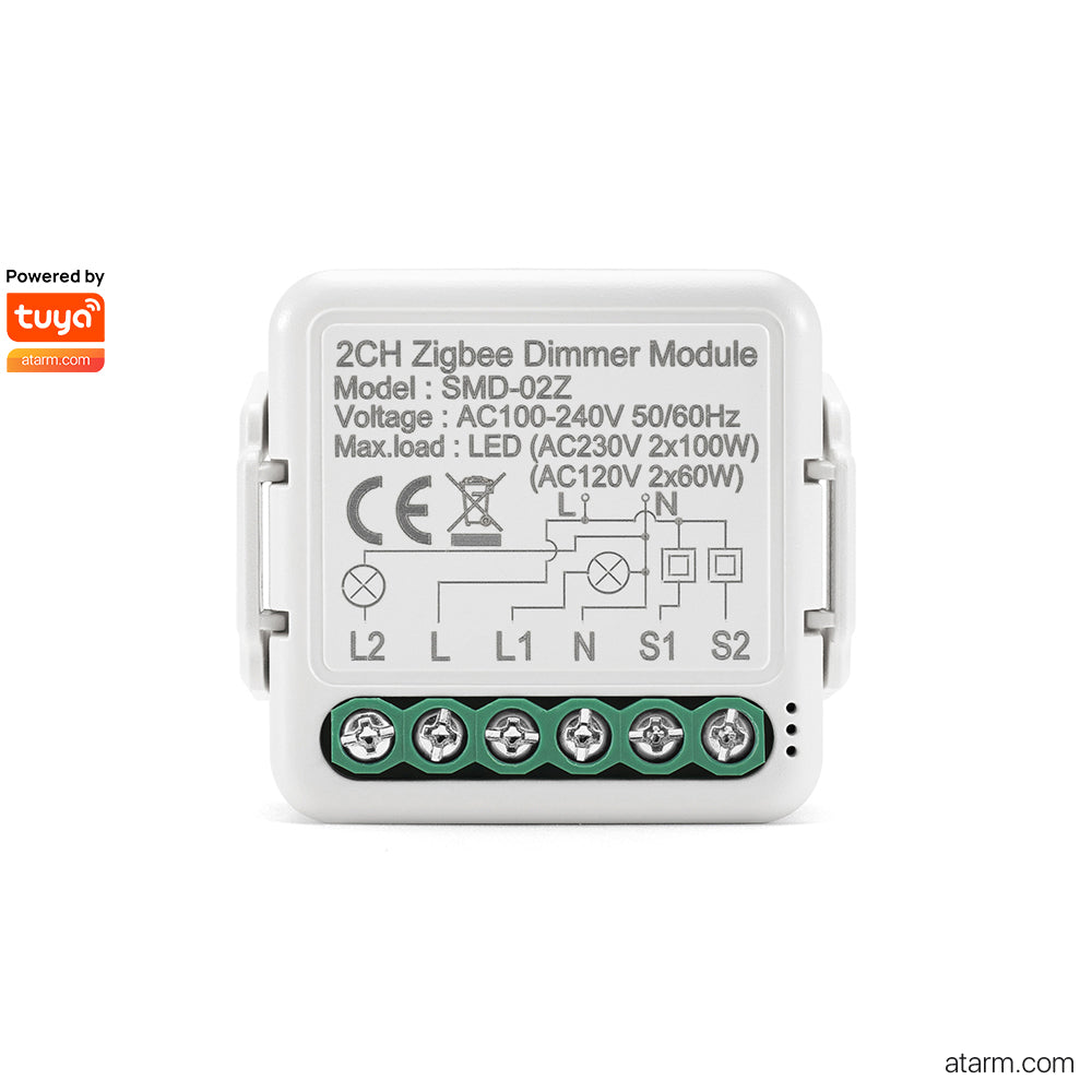 SMD-02Z 2CH Zigbee Dimmer Module