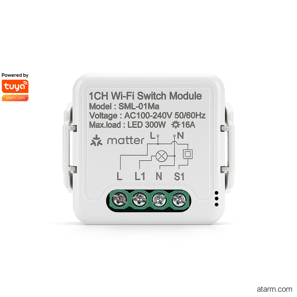 SML-01Ma 1CH Wi-Fi Matter Switch Module