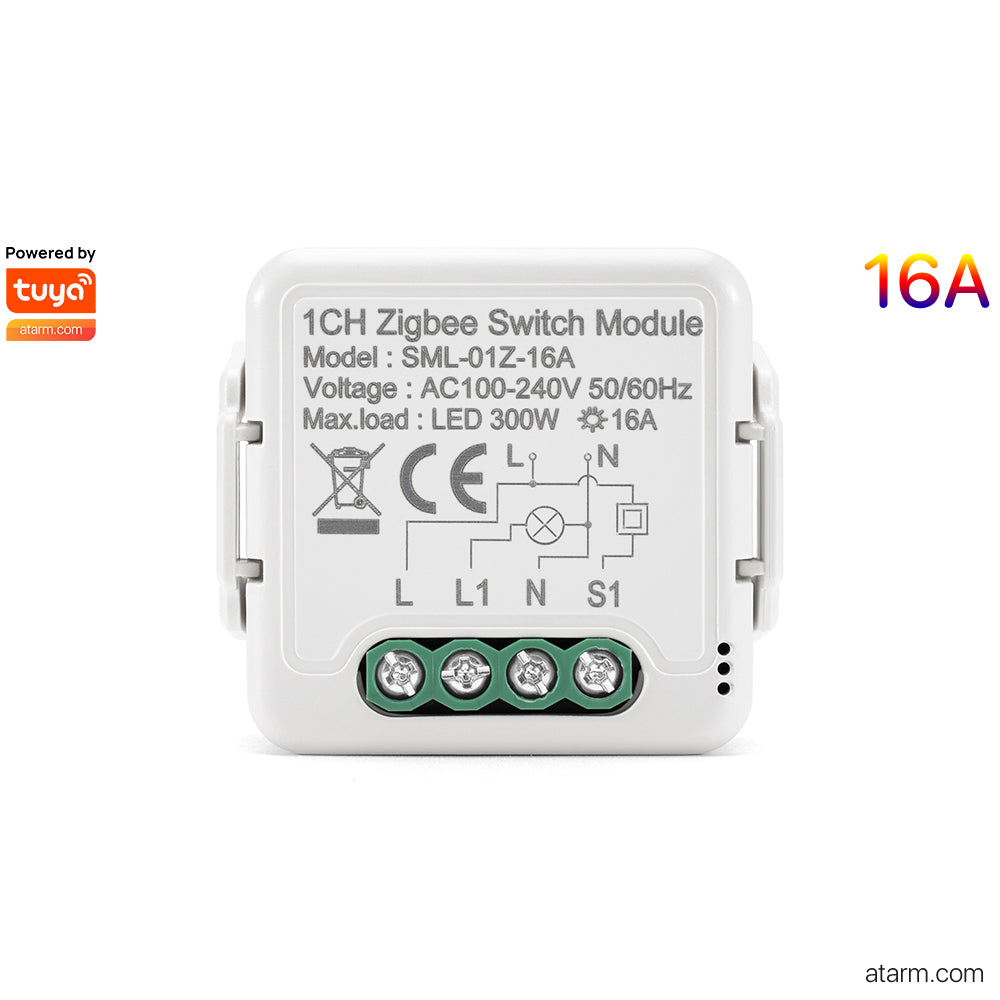 SML-01Z-16A 1CH Zigbee 16A Switch Module