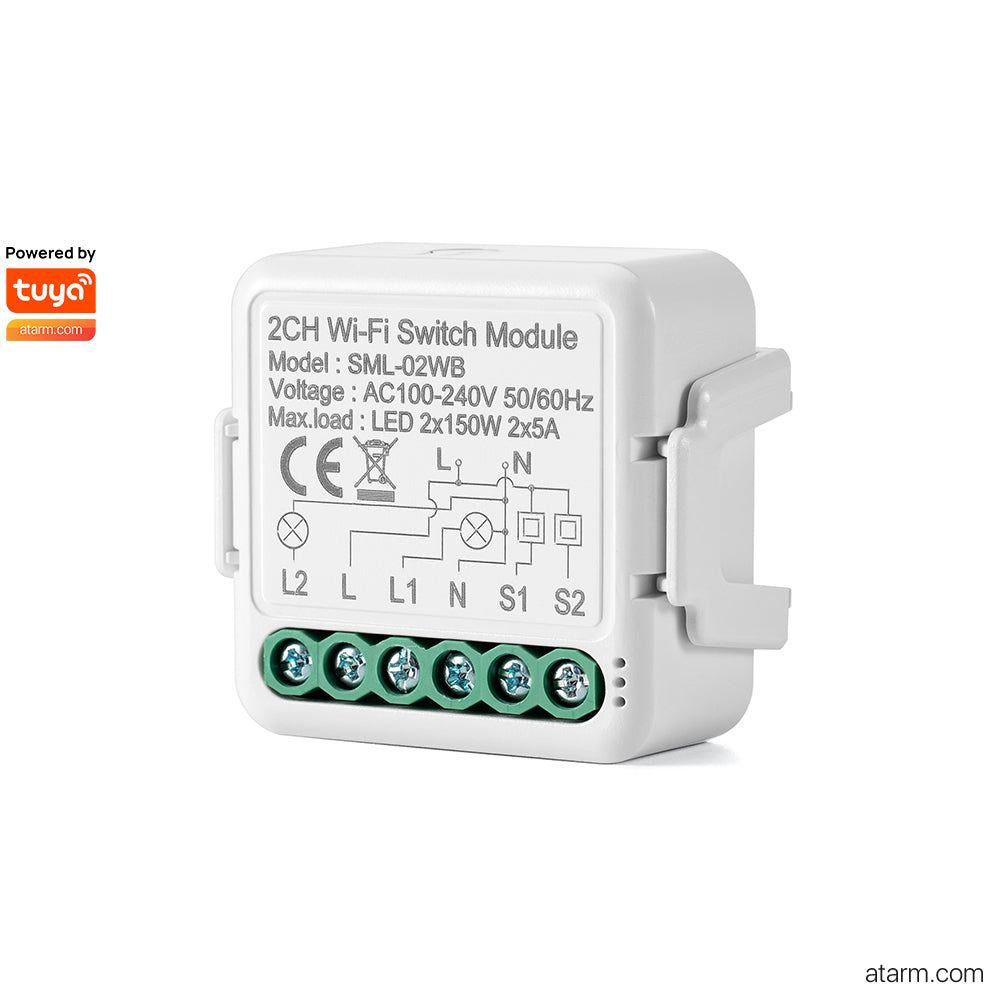 SML-02WB 2CH Wi-Fi Switch Module