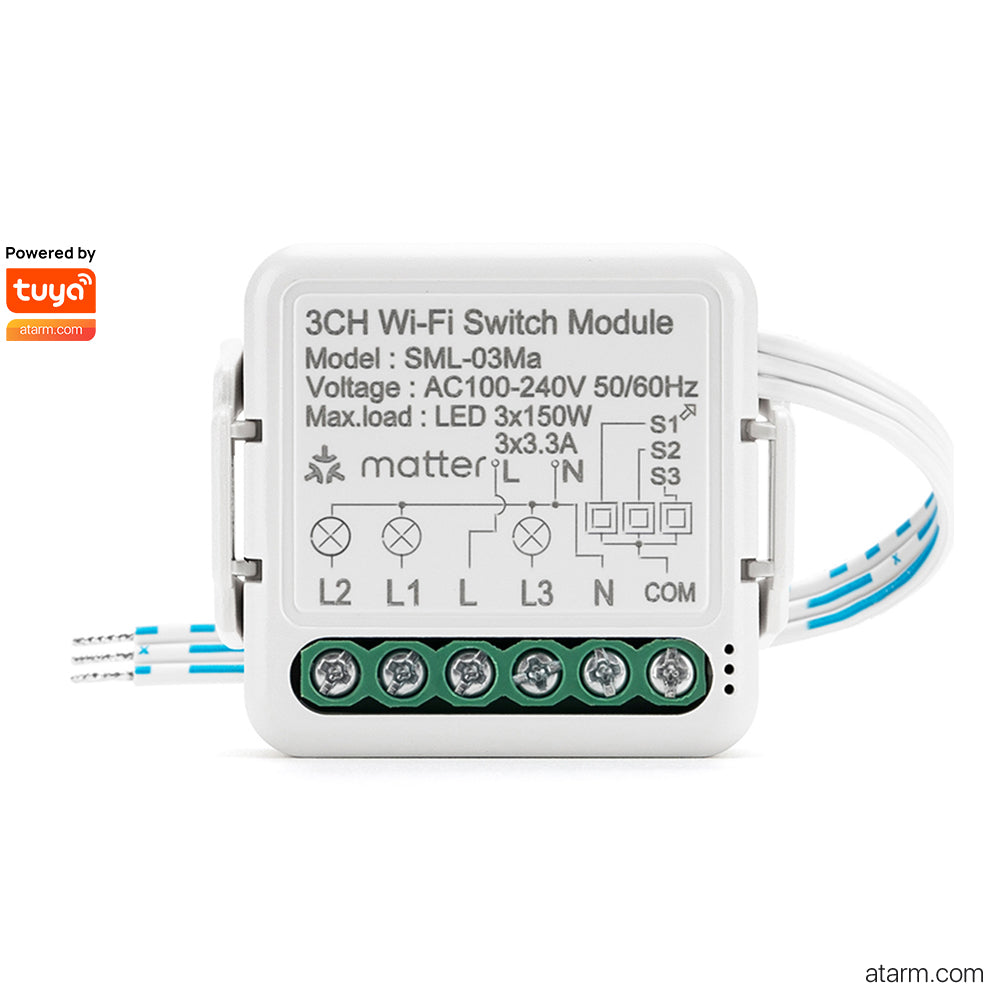 SML-03Ma 3CH Wi-Fi Matter Switch Module