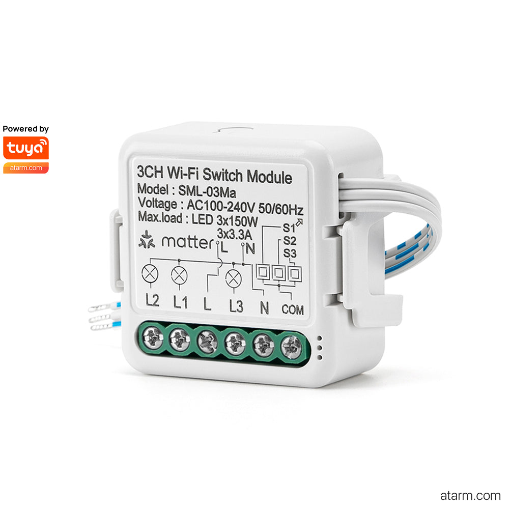 SML-03Ma 3CH Wi-Fi Matter Switch Module