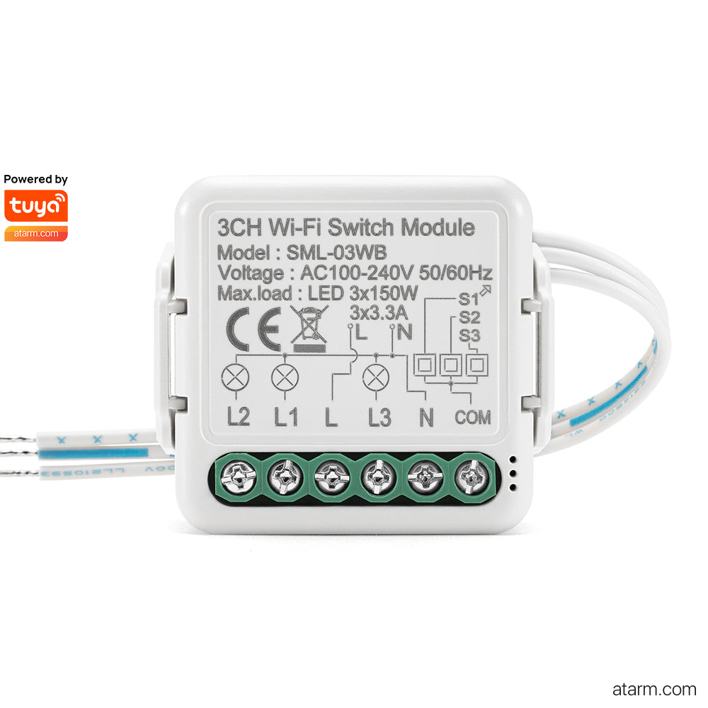 SML-03WB 3CH Wi-Fi Switch Module