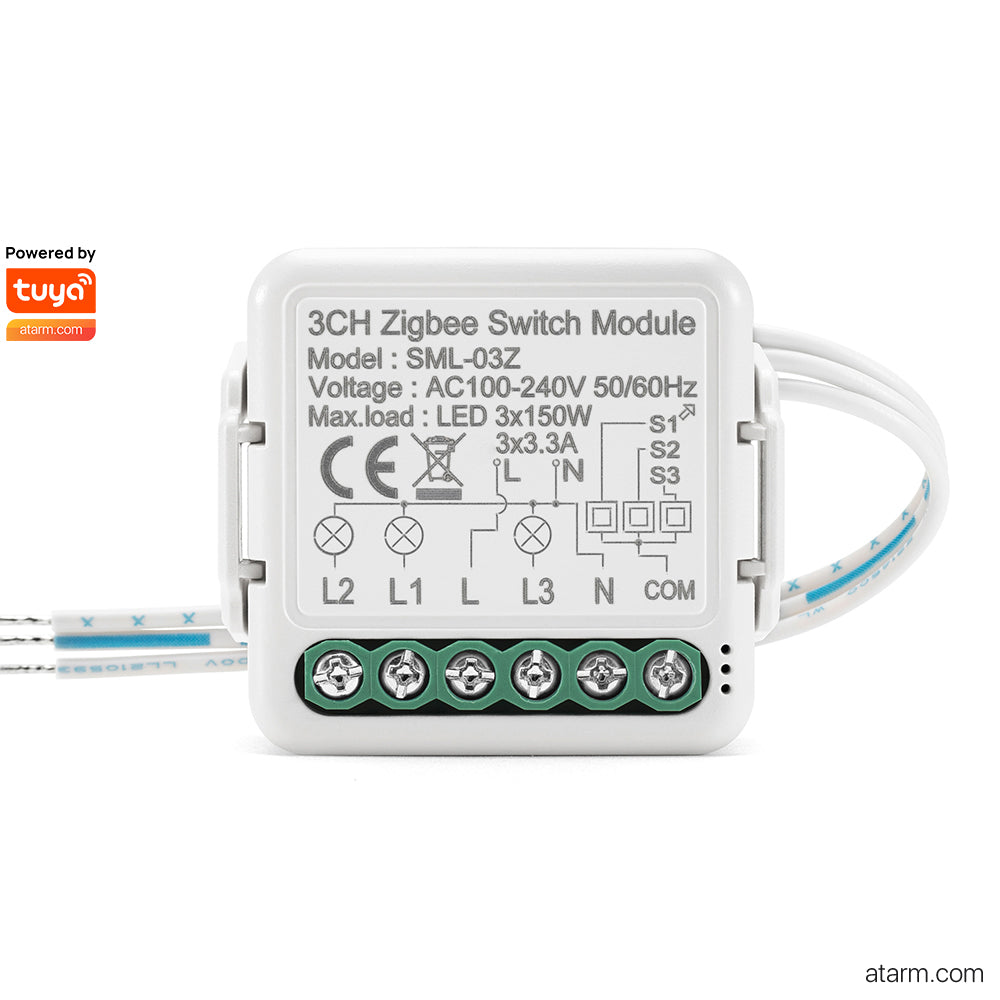 SML-03Z 3CH Zigbee Switch Module
