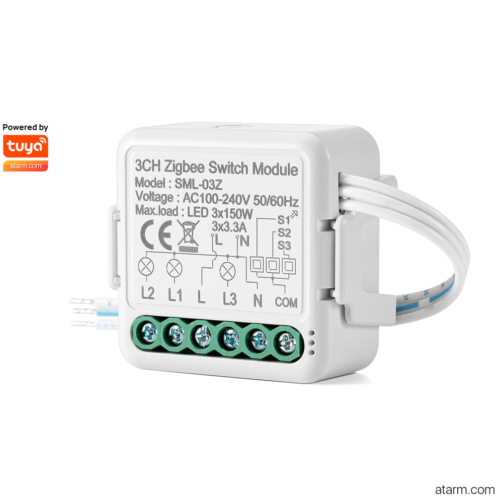 SML-03Z 3CH Zigbee Switch Module