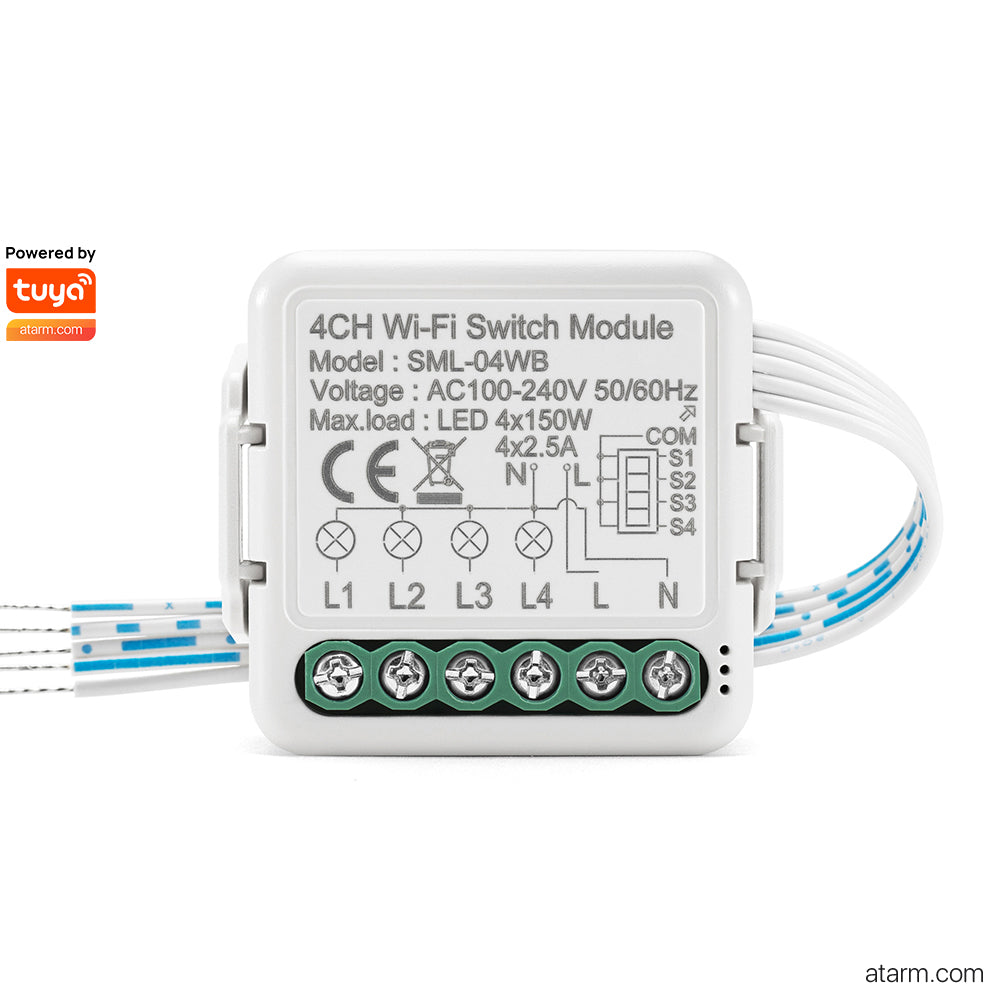 SML-04WB 4CH Wi-Fi Switch Module
